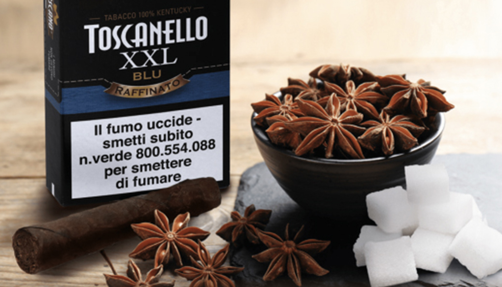 Arriva il sigaro Toscanello XXL Blu Raffinato aromatizzato all’anice