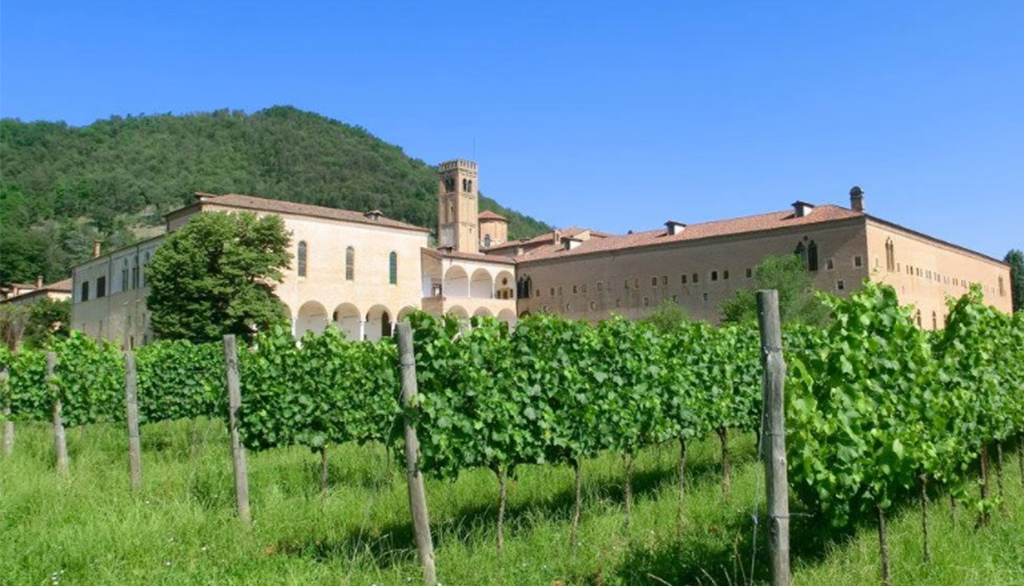 Le bollicine venete dell’Abbazia di Praglia, memorie millenarie dei benedettini dei Colli Euganei