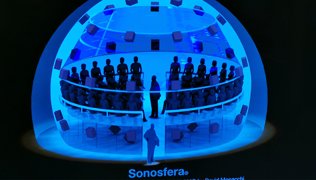 La Sonosfera® di Pesaro, esperienza immersiva in anfiteatro tecnologico unico al mondo